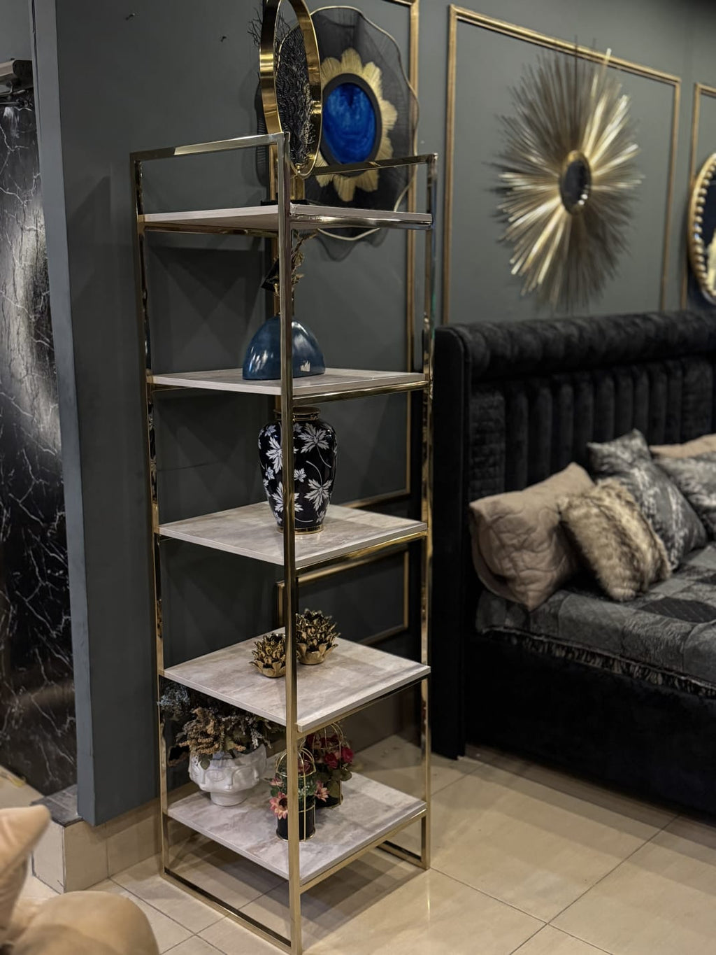 Premium rack stand side profile