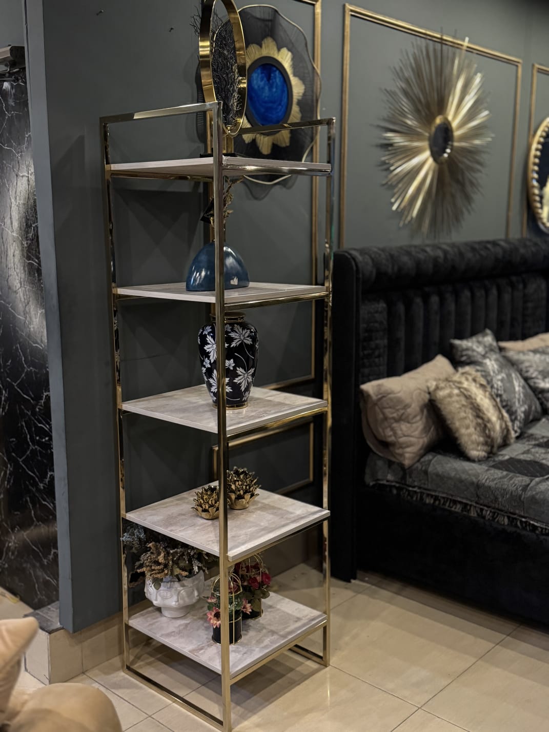Premium rack stand side profile