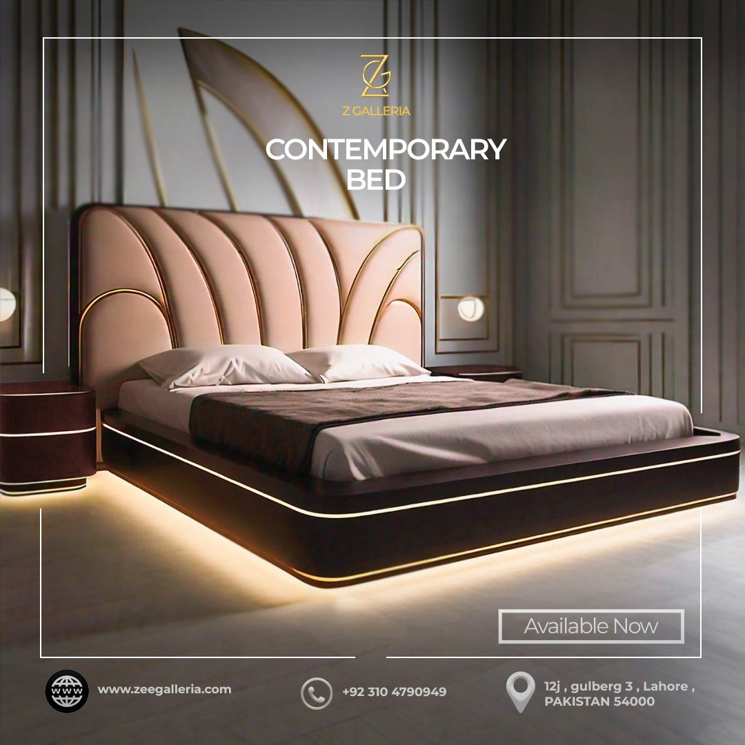 CONTEMPORARY FLOATING BED