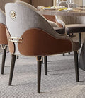 Premium leather dining chair by Z Galleria