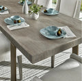 Grayish dining table by Z Galleria