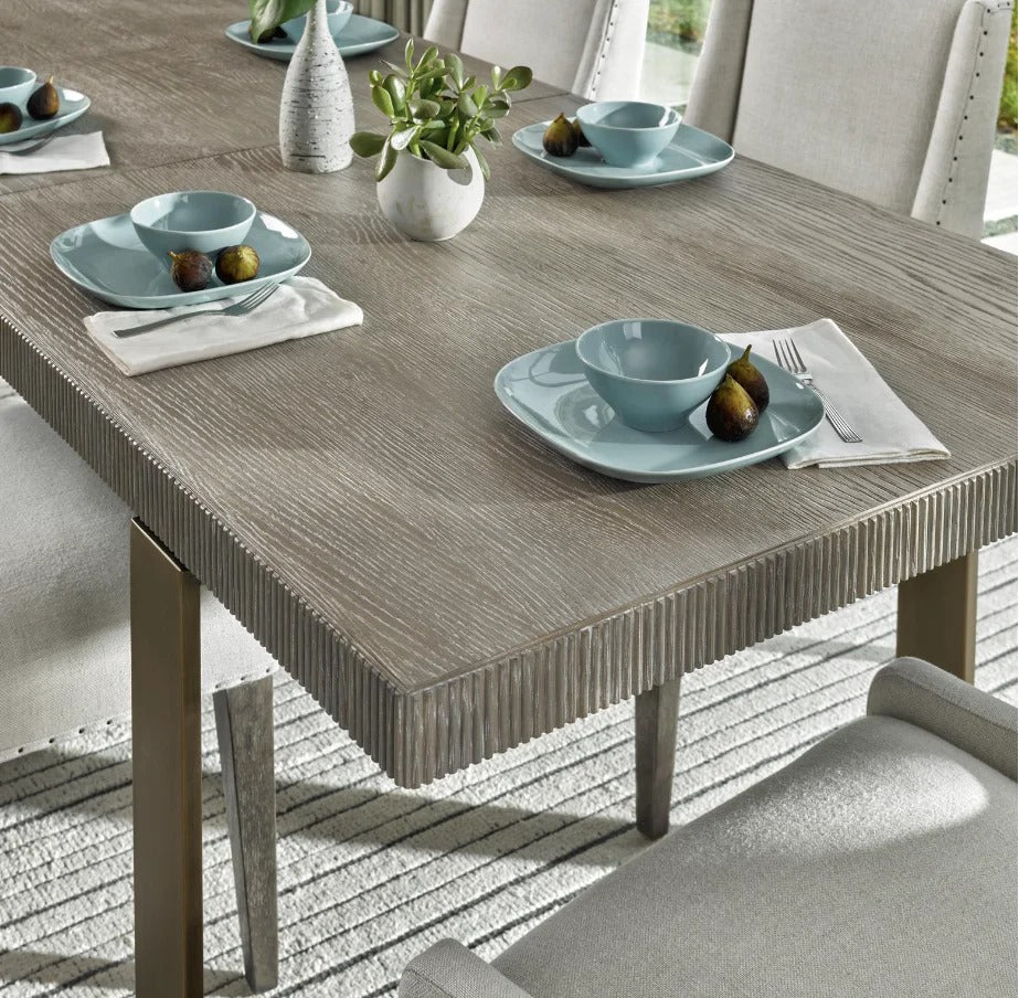 Grayish dining table by Z Galleria