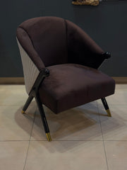 Mid-Century  Wingback Accent Chair