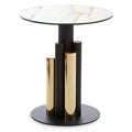 Round Pedestal Side Table by Z Galleria