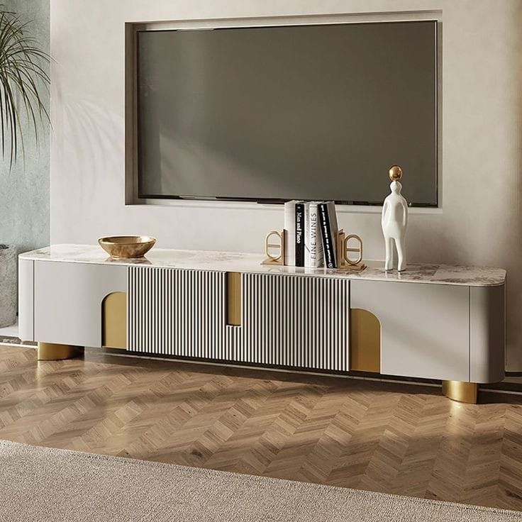 Modern storage media console detail view