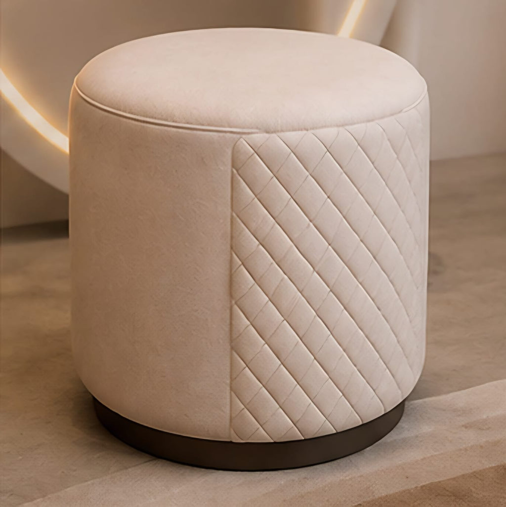 Ivory Halo Vanity Dressing Table side profile
