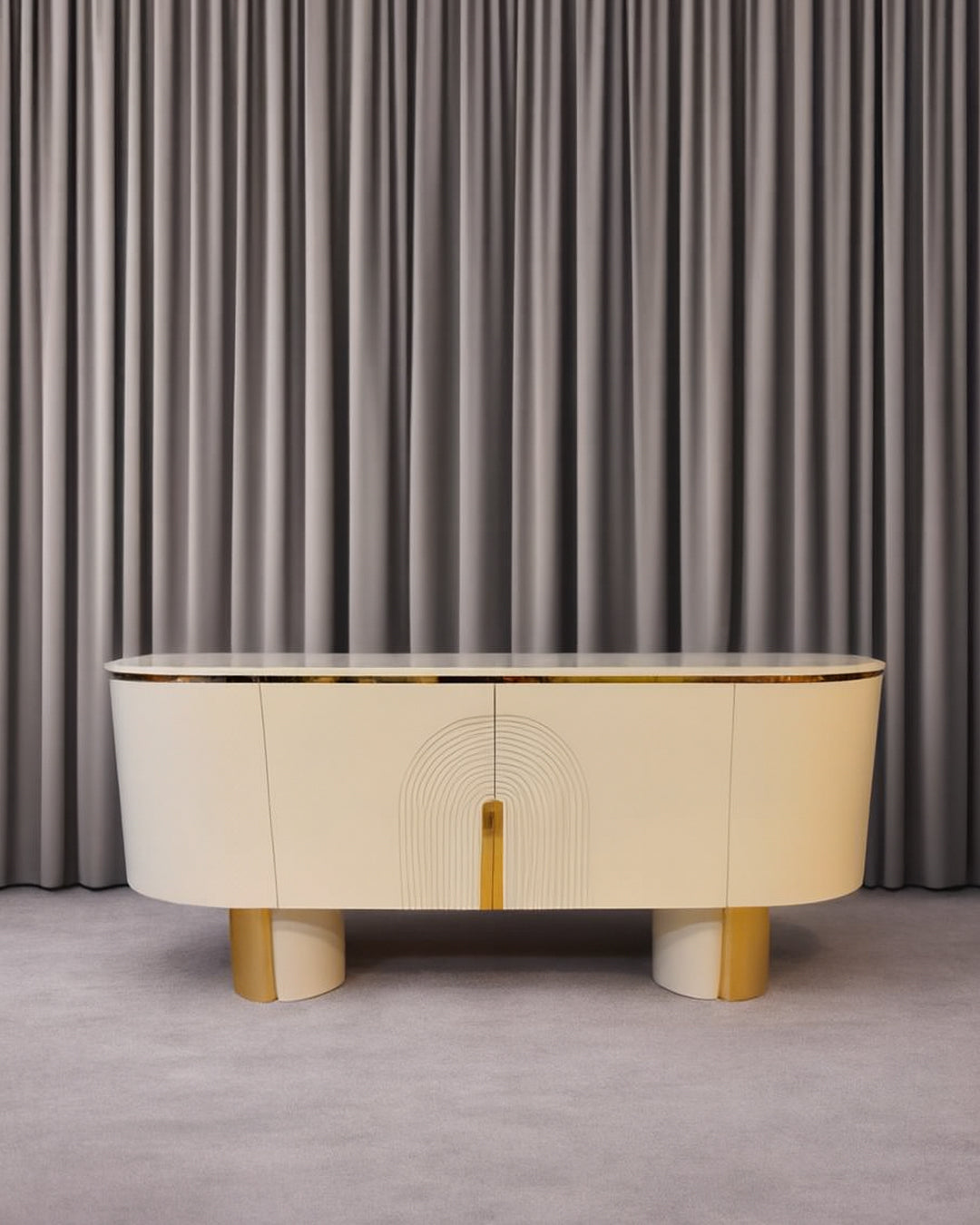 White Console Table by Z Galleria