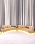 Premium Curve Lounge Sofa by Z Galleria