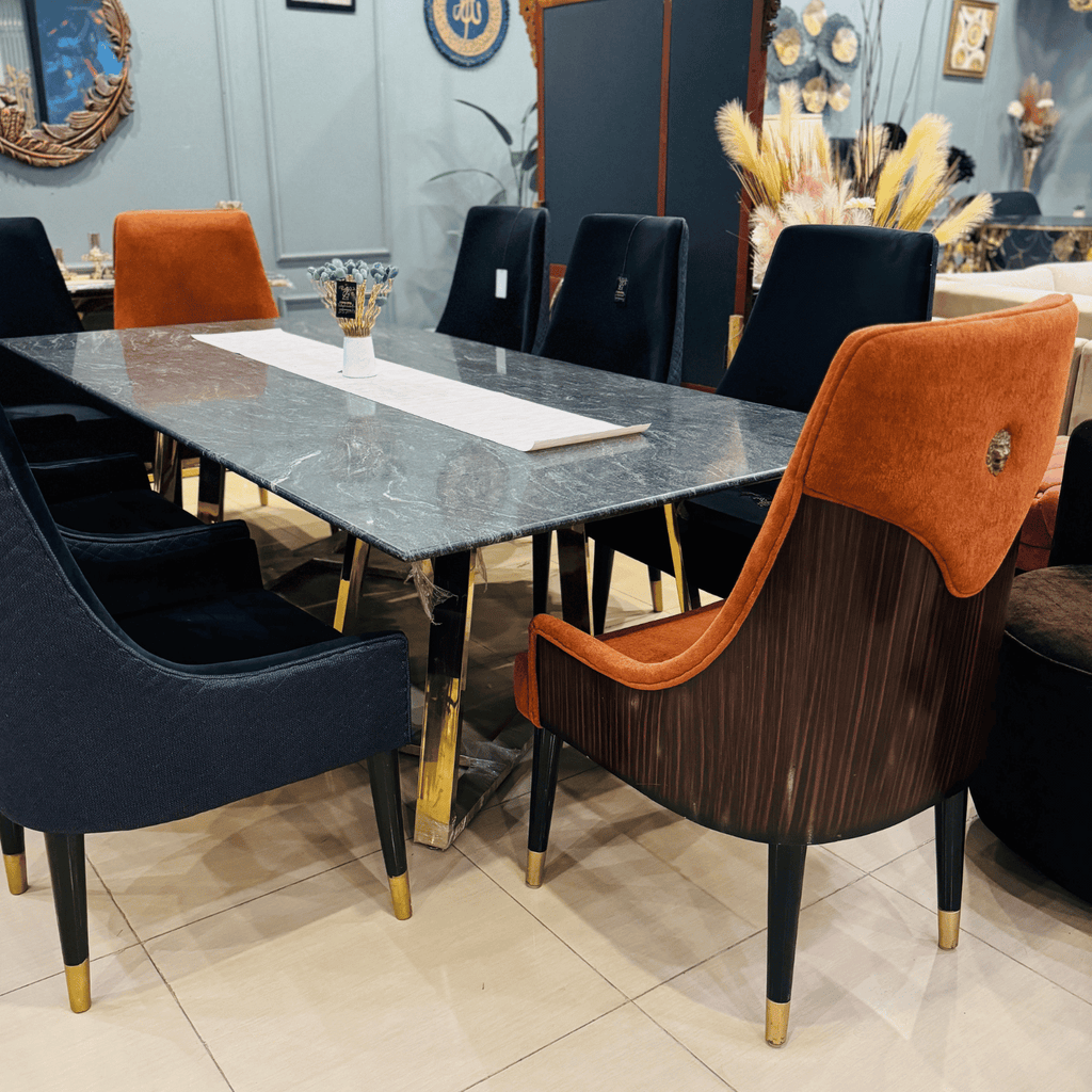 Baroque dining chair front view by Z Galleria