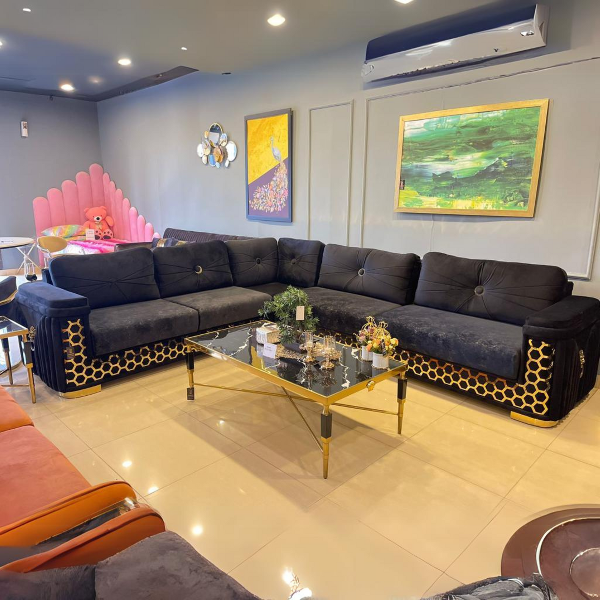 Baroque Sofa Set (8 seater)