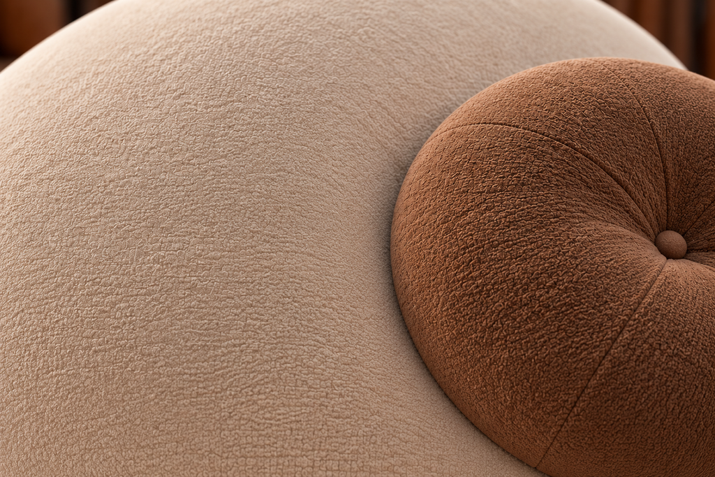 Dune Pod curved designer chair detail by Z Galleria Lahore