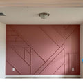 Custom interior wall design by Z Galleria