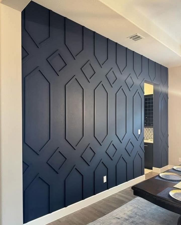 Custom interior wall design alternate view